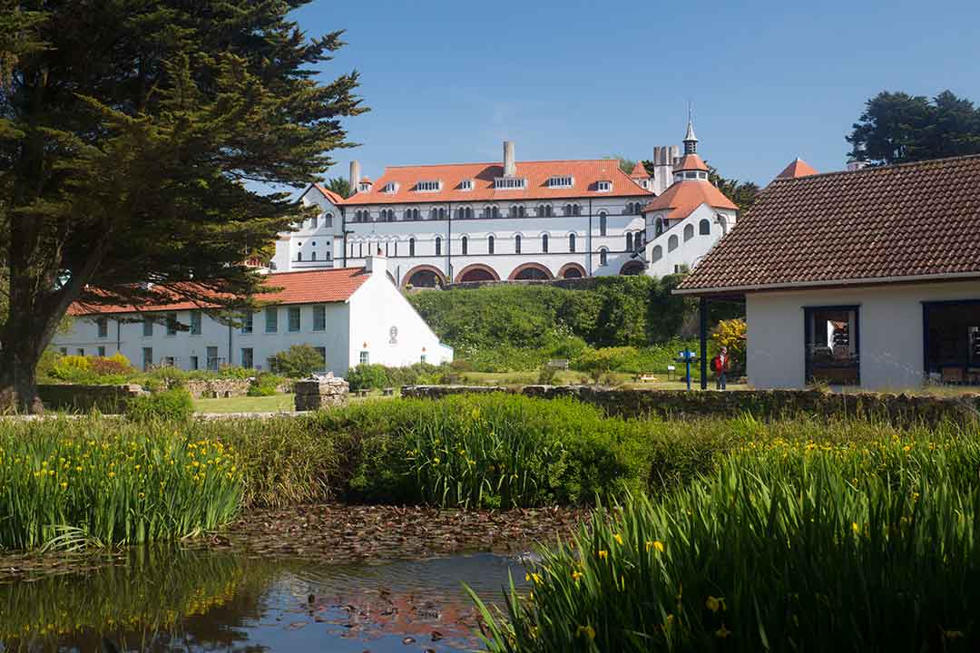 Image of Caldey Abbey, Pembrokeshire, Wales